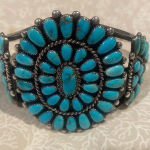 Turquoise cuff bracelet